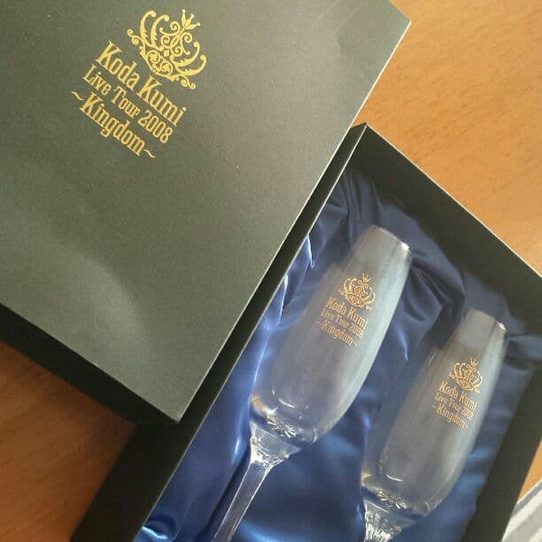 値引！倖田來未◆シャンパングラス