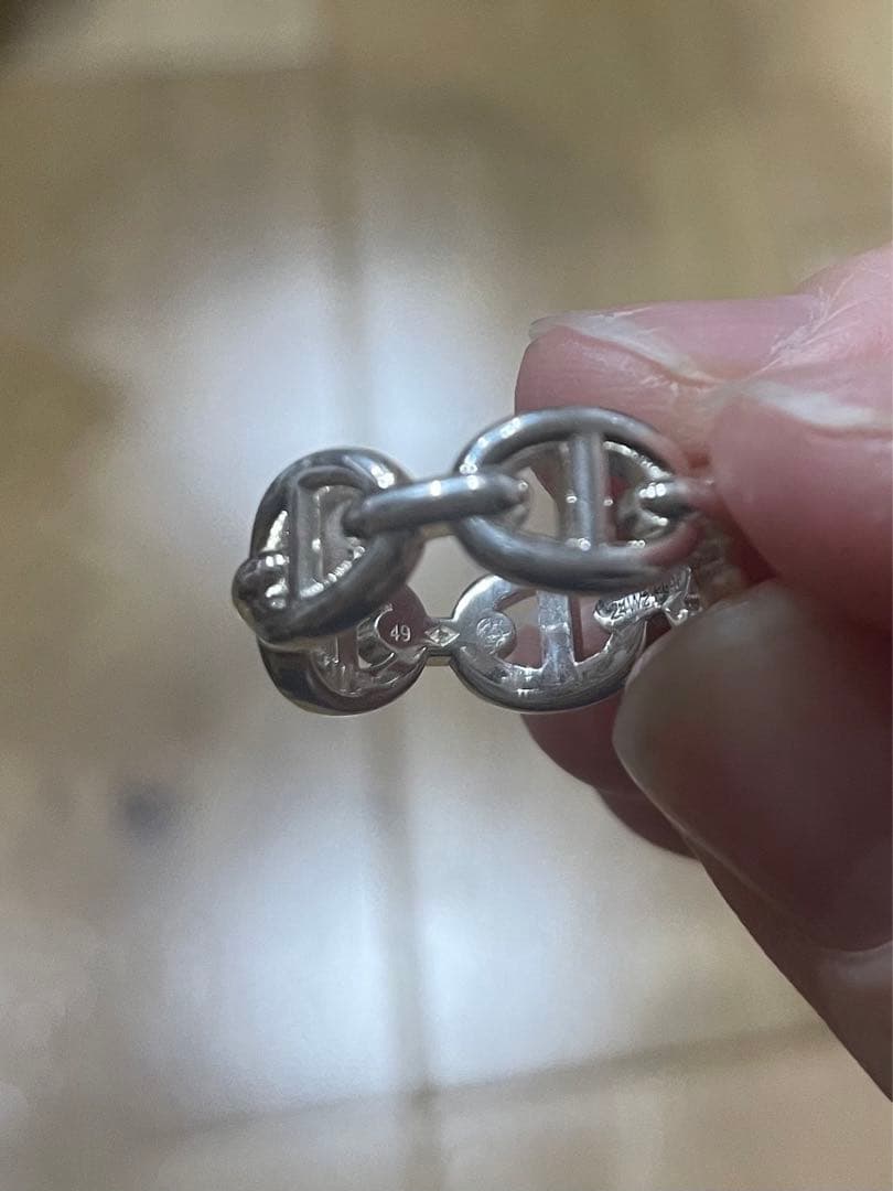 HERMES シェーヌダンクル アンシェネ リング 9号