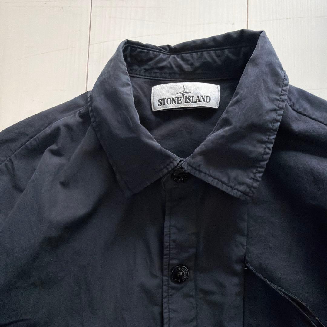 早い者勝ち！STONE  ガーメントダイシャツジャケットS