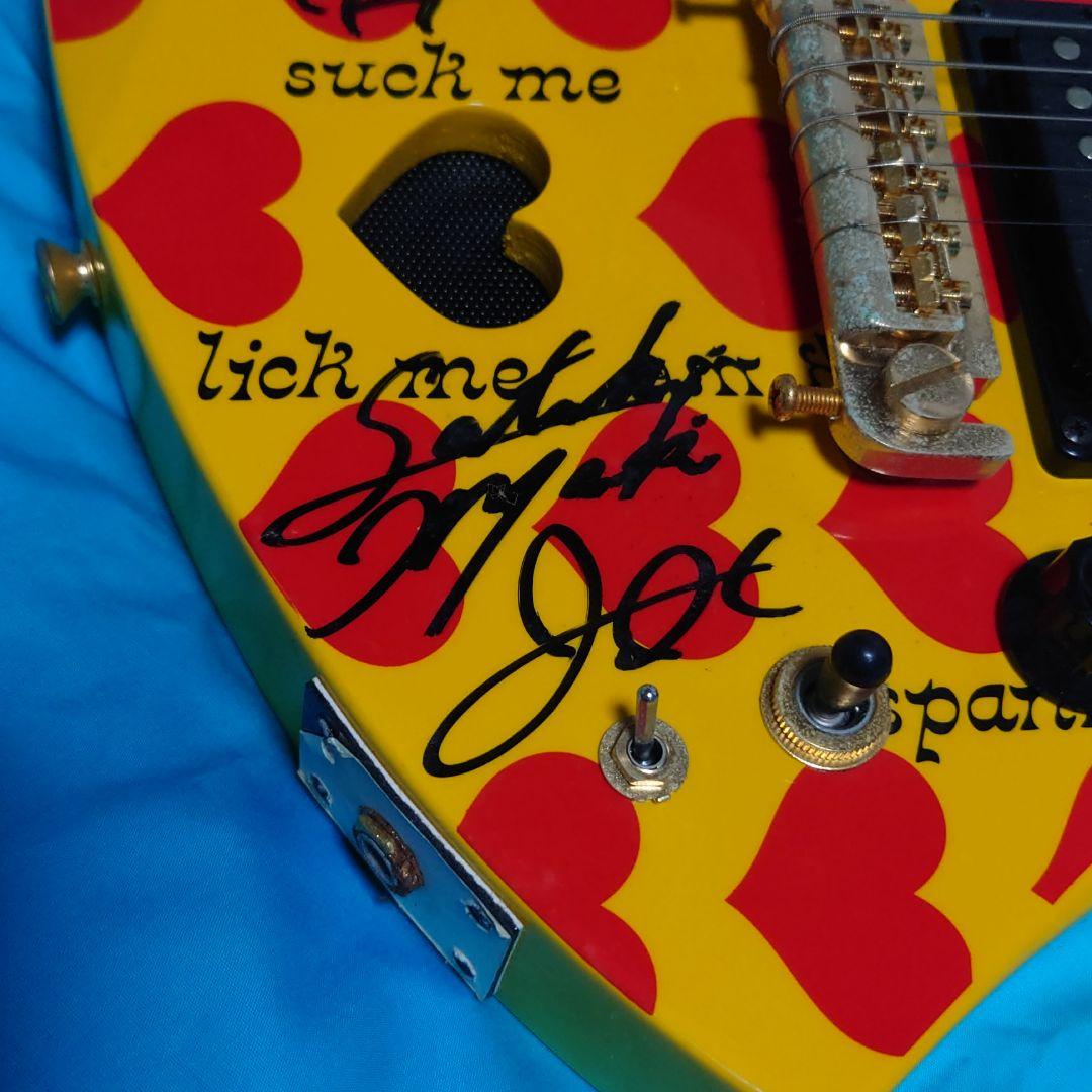 FERNANDES　hideモデル　イエローハート