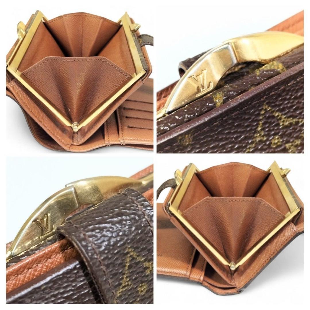 モノグラム ポルトフォイユ ヴィエノワ がま口 二つ折り 財布 ルイヴィトン