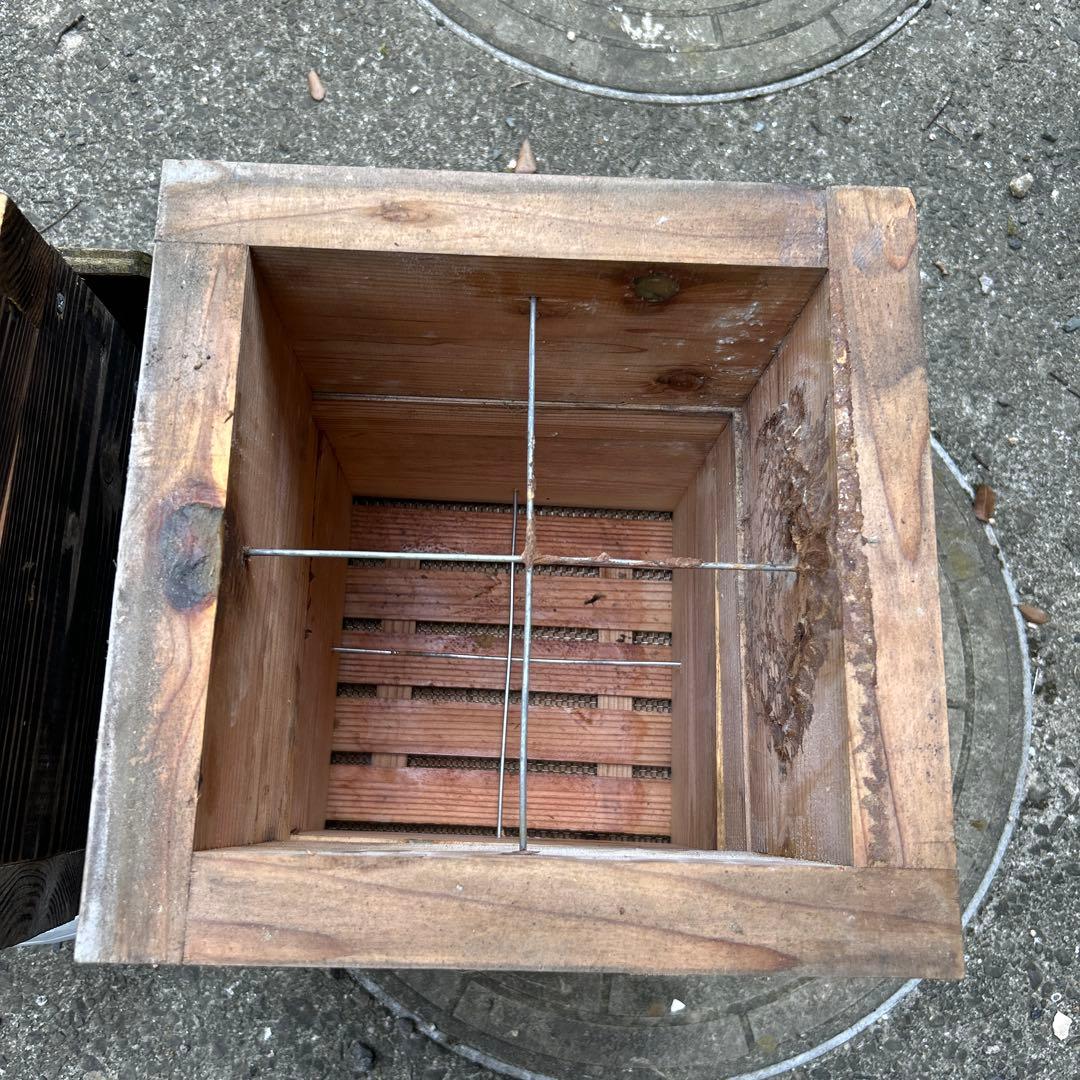 ニホンミツバチ重箱式 巣箱　蜜蜂巣箱　重箱式在庫2