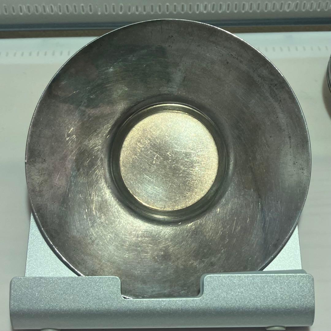 銀製？ 尚美堂 茶托 4枚 計268g