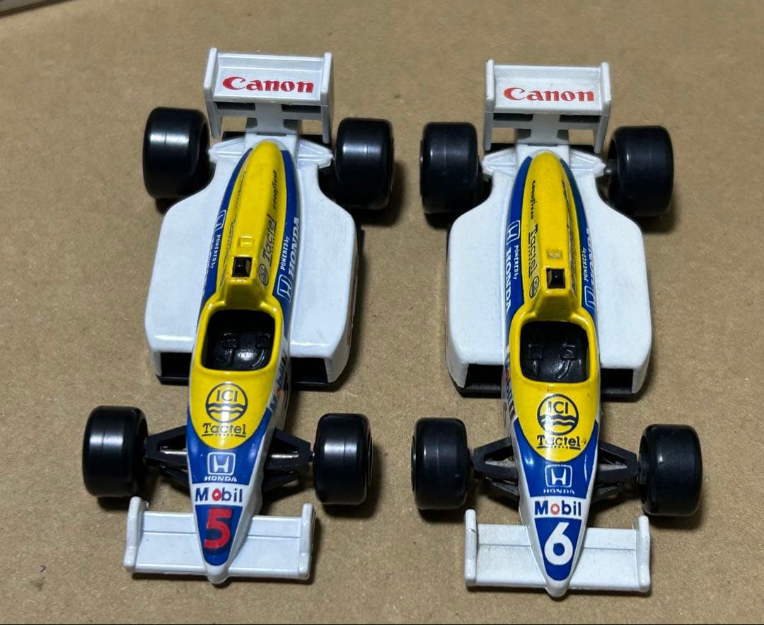 トミカ ウィリアムズ ホンダF-1 レーシングカー 2台セット