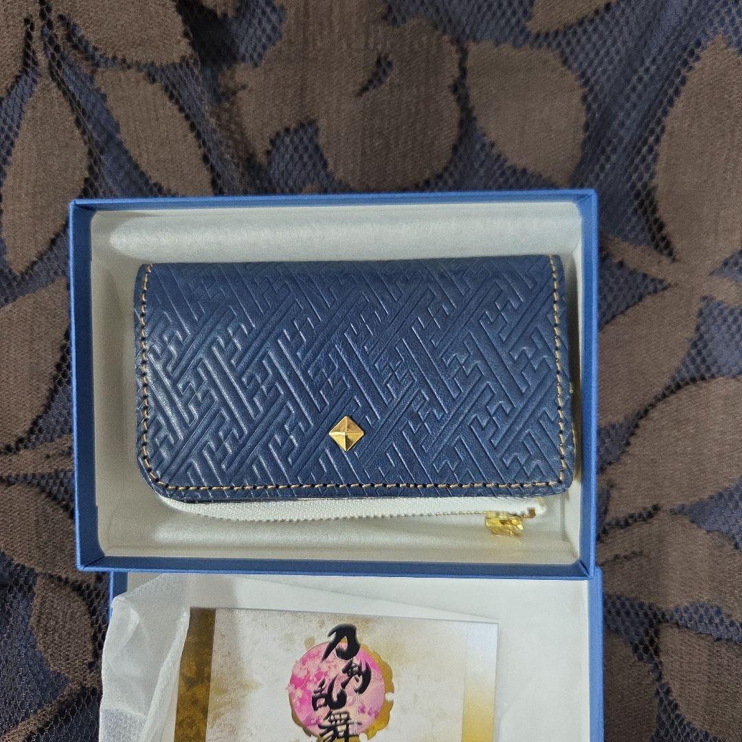 刀剣乱舞　三日月宗近　本革キーウォレット　キーケース