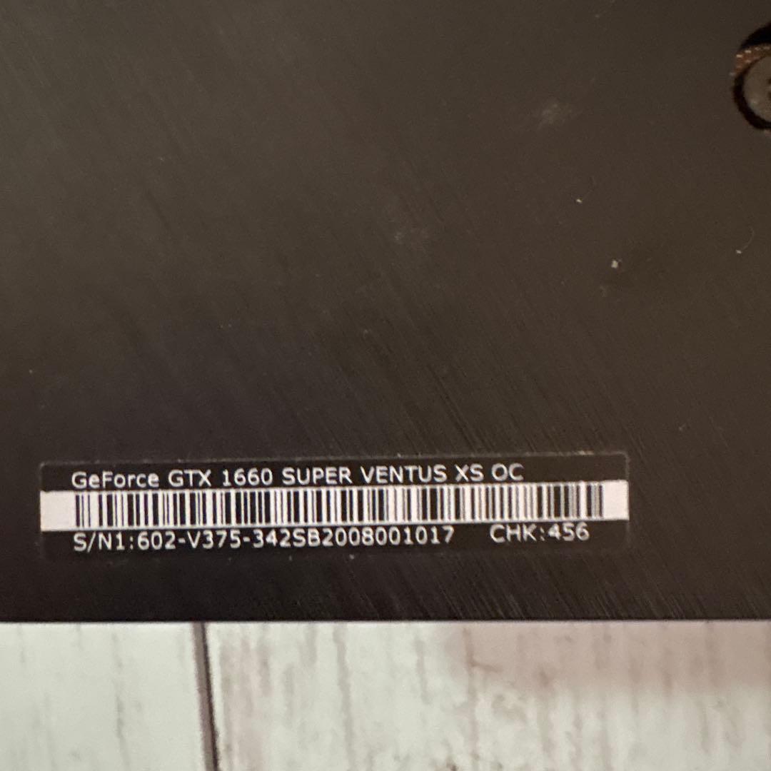 グラフィックボード・グラボ・ビデオカード MSI GeForce GTX 1660SUPER