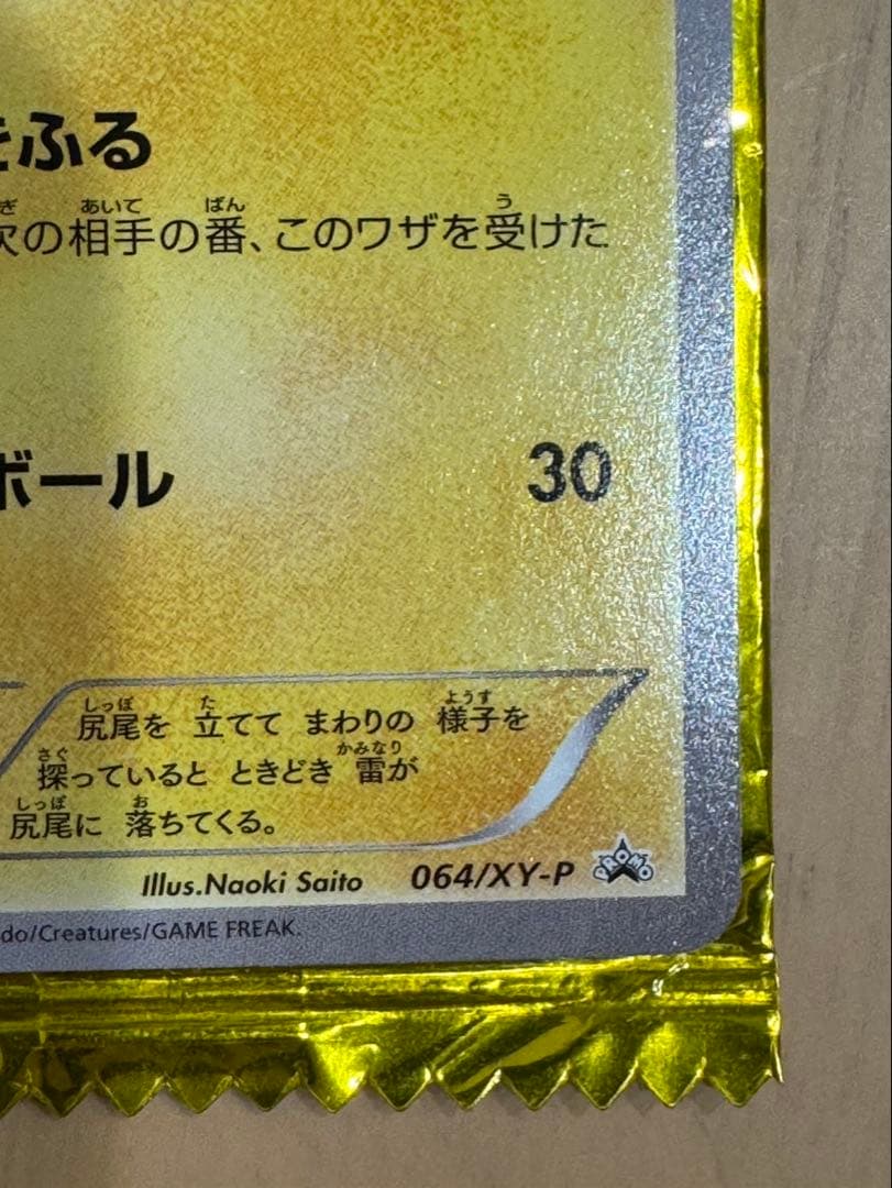 ピカチュウ PROMO XYシリーズプロモーションカード ポケモンパン