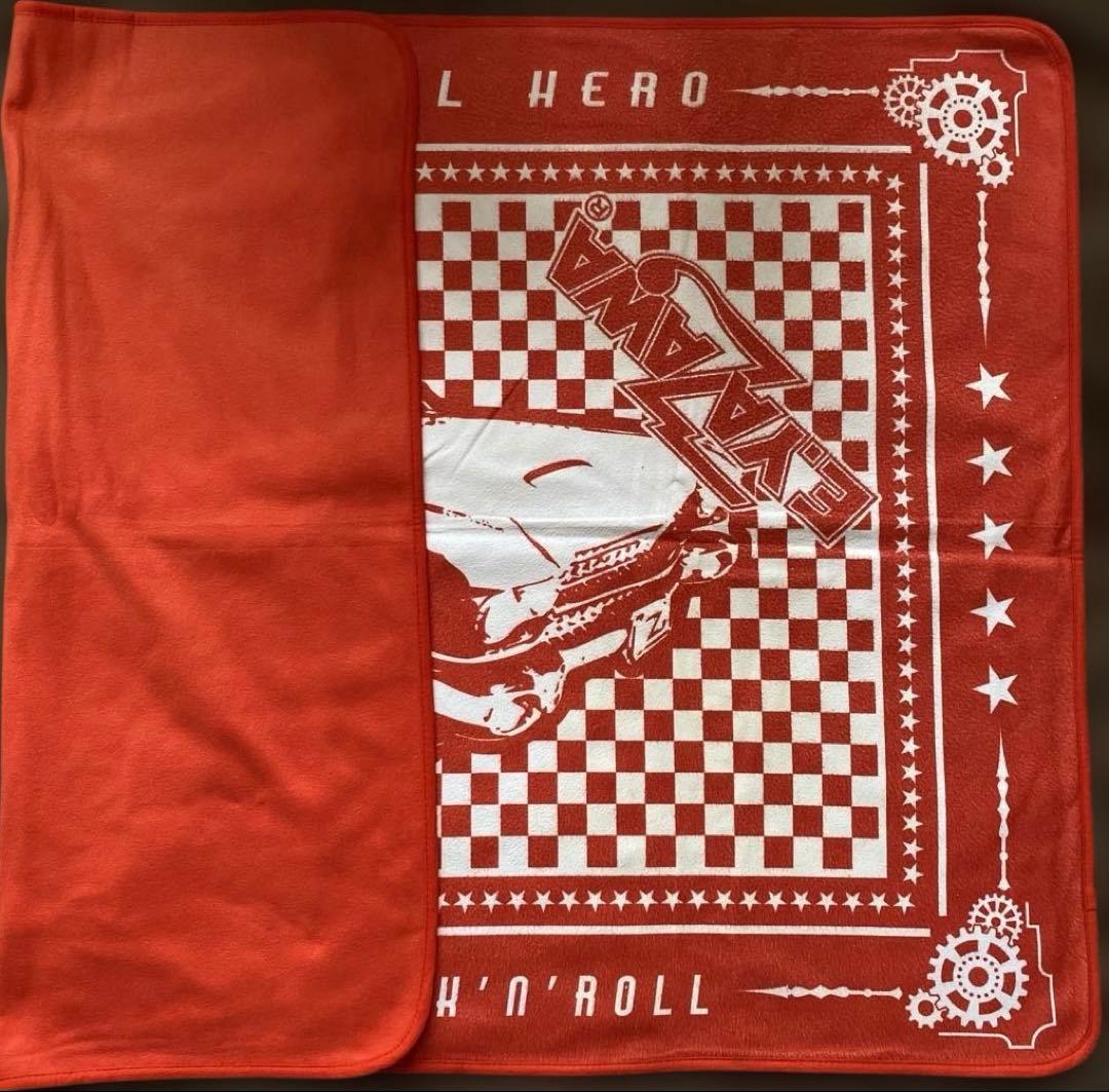 矢沢永吉　ROCK'N'ROLL ブランケット(ロゴ)CAR