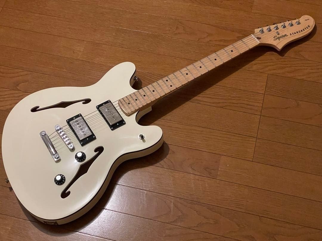 【ほぼ新品】Squier Starcaster＋ダンカンP90 最高です
