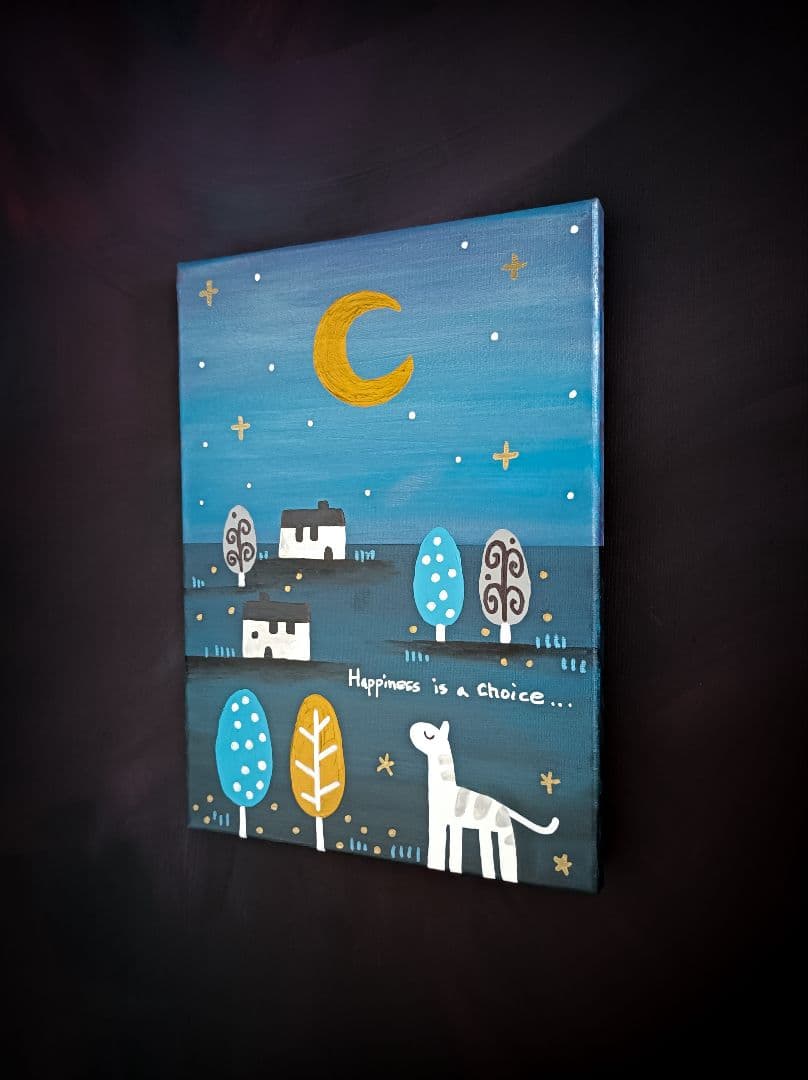 ✿月野乃亜 Unique F4／333×242mm 現代アート 250424