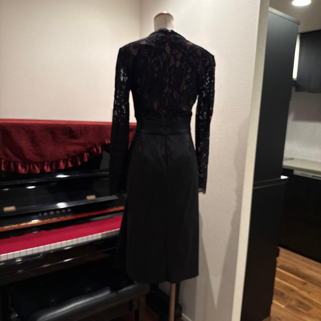 TADASHISHOJI ドレス　ブラック　黒　タダシショージ