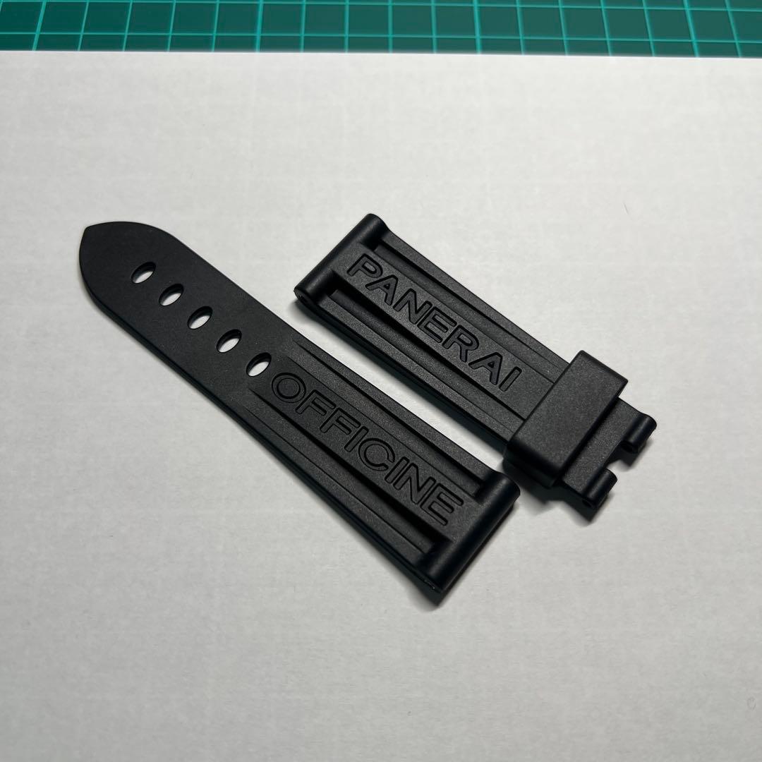 PANERAI OFFICINE ラバーベルト ブラック