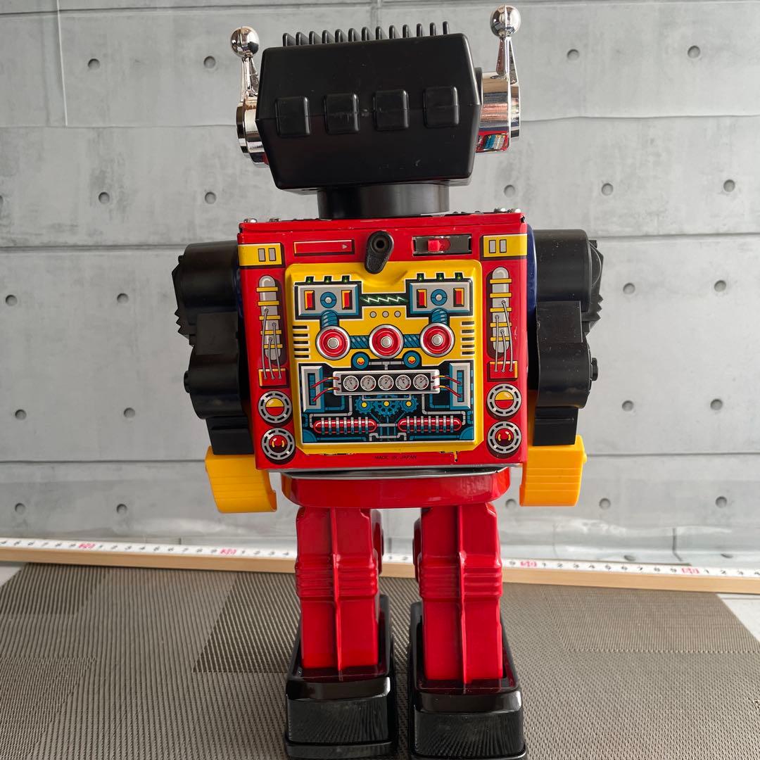 堀川商会ジャンボ火星大王 箱付き　当時のまま保管品です。少し弱い感じですね。