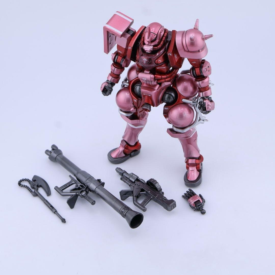 HG シャア専用ザク(GQ) キャンディ塗装完成品