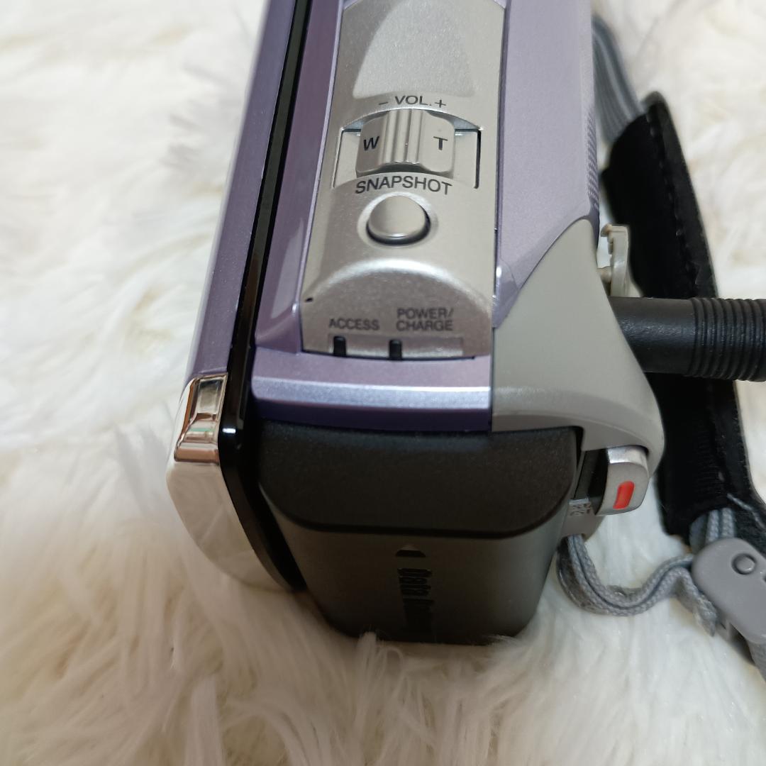 JVC Everio GZ-E345-V ビデオカメラ バイオレット 中古