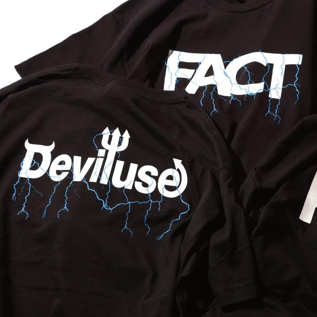 FACT×Deviluse Tシャツ　新品　Lサイズ