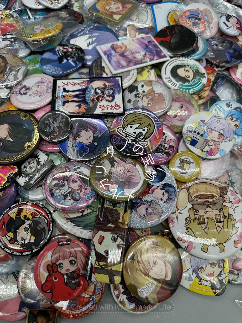 正規品 アニメ マンガ バラエティ 缶バッジ 約300点 まとめ売り
