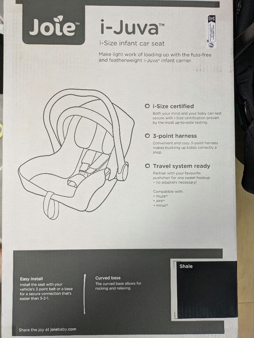 Joie i-Juva ベビーシート