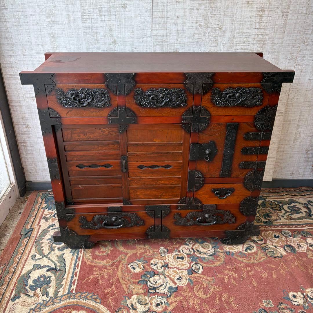 仙台箪笥 車箪笥 帳場箪笥 時代箪笥 民芸家具 引き出し箪笥 和箪笥 船箪笥