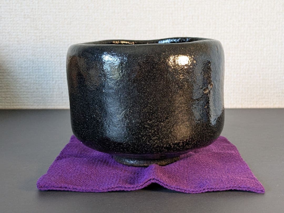 【個展作品】本間焼 池田退輔 黒茶碗 赤茶碗 セット 山形 楽焼