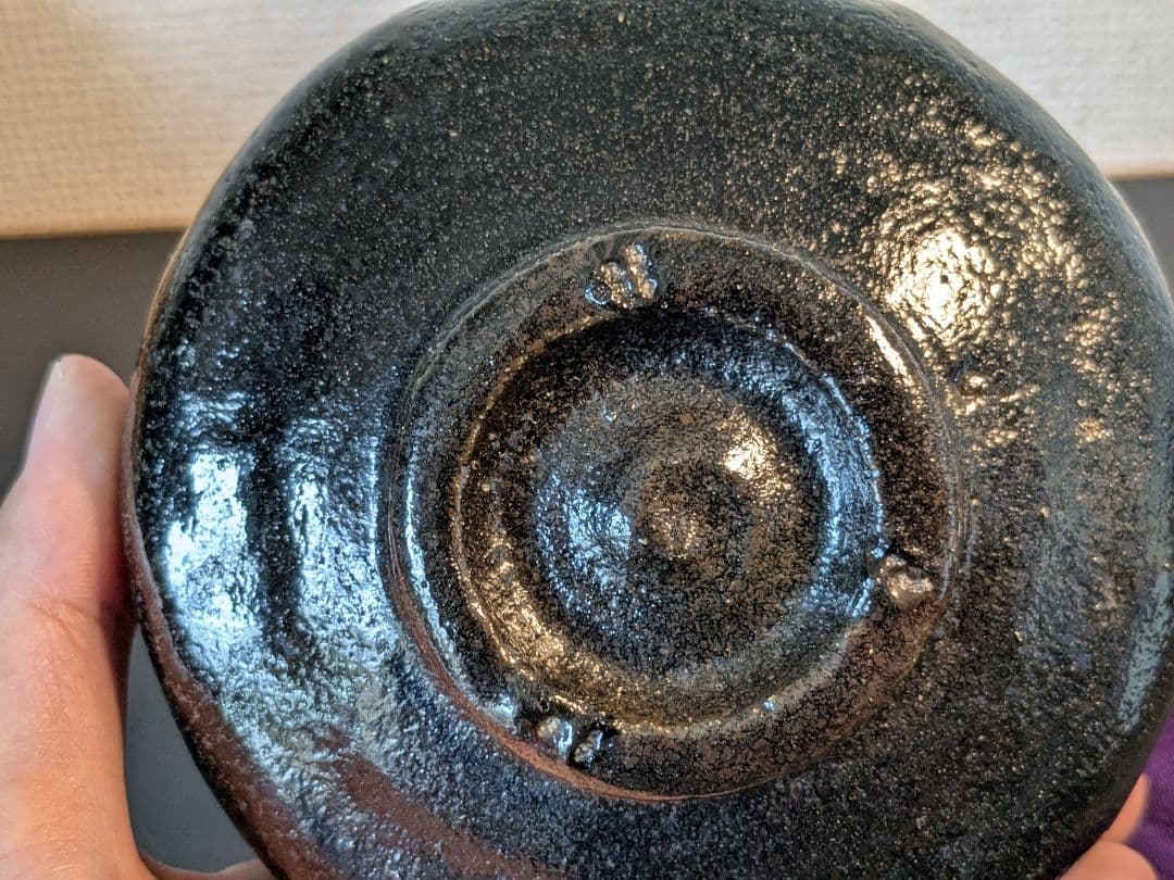 【個展作品】本間焼 池田退輔 黒茶碗 赤茶碗 セット 山形 楽焼