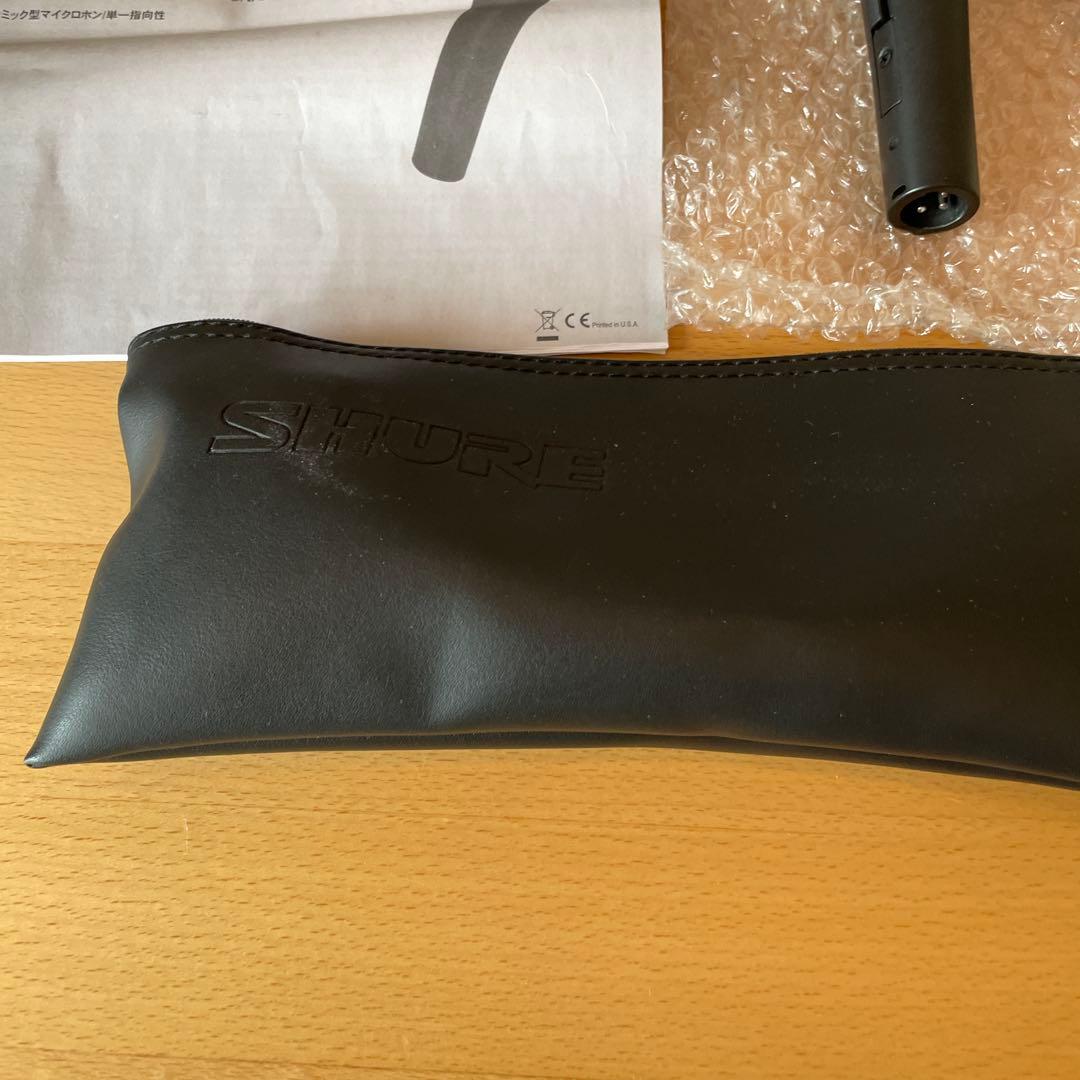 SHURE SM58 ダイナミックマイク 本体　付属品