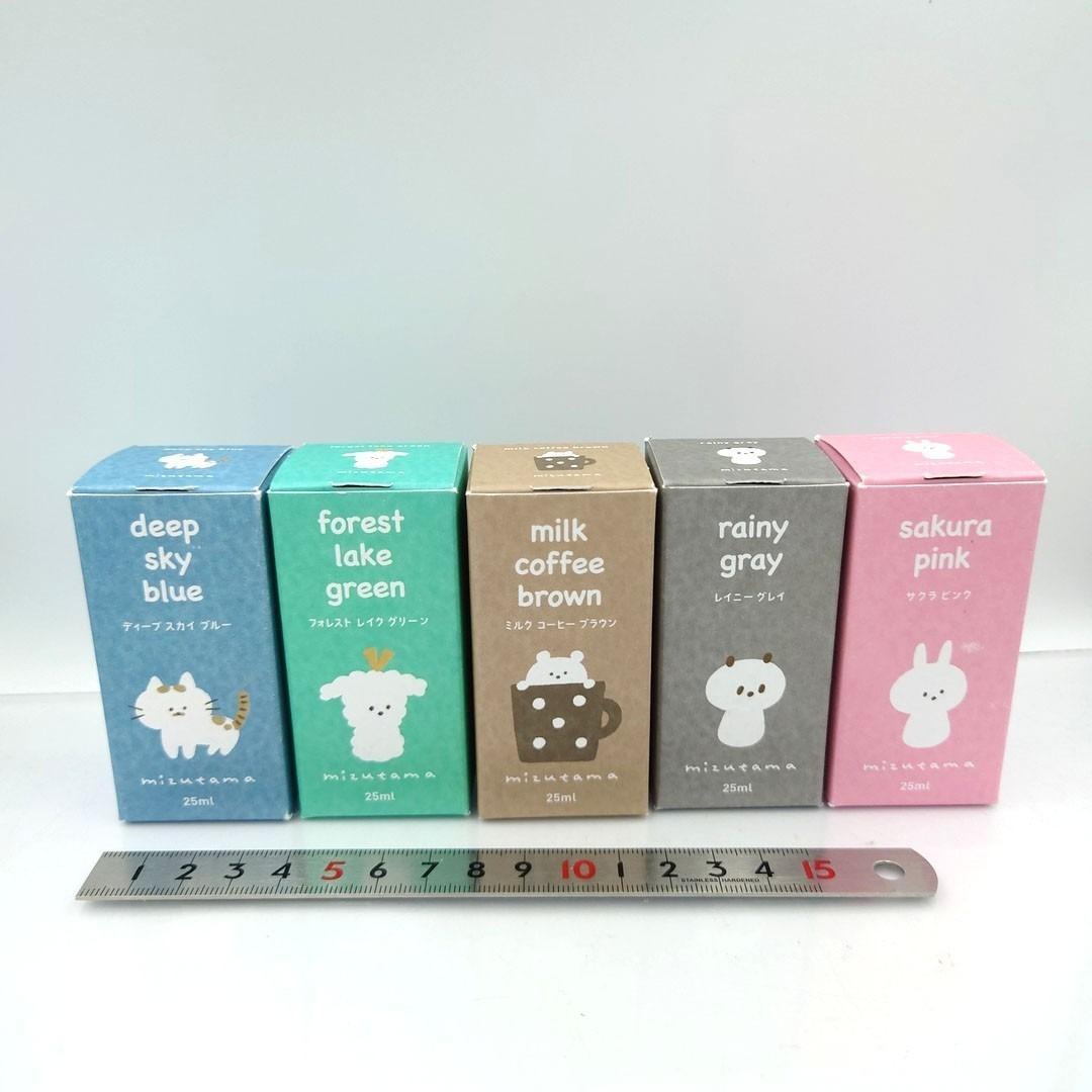 まとめ売り　万年筆インク　8本セット　SAILOR　mizutama ガラスペン