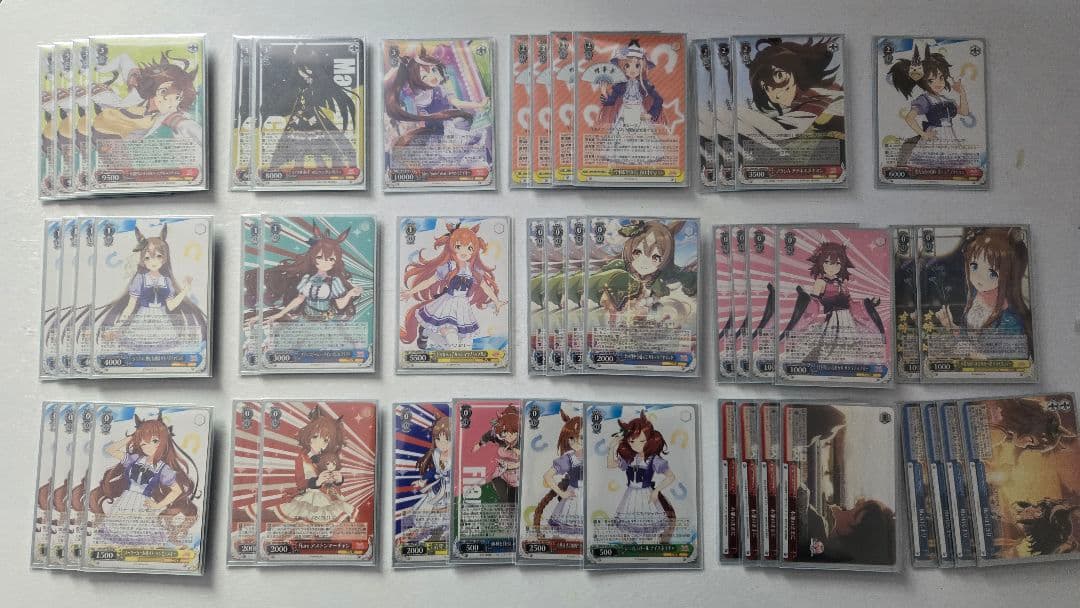 ウマ娘　扉ストブ　チョイス　デッキ + デッキパーツ　ヴァイスシュヴァルツ