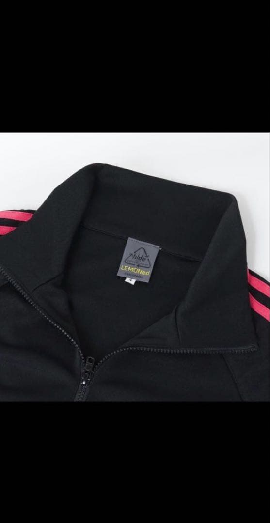 LEMONed hide ラインジャージ ピンク