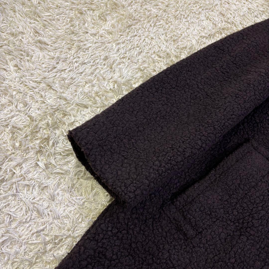 23区　定価6.7万 ウール混 ボアジャージー ドロップショルダー　コート