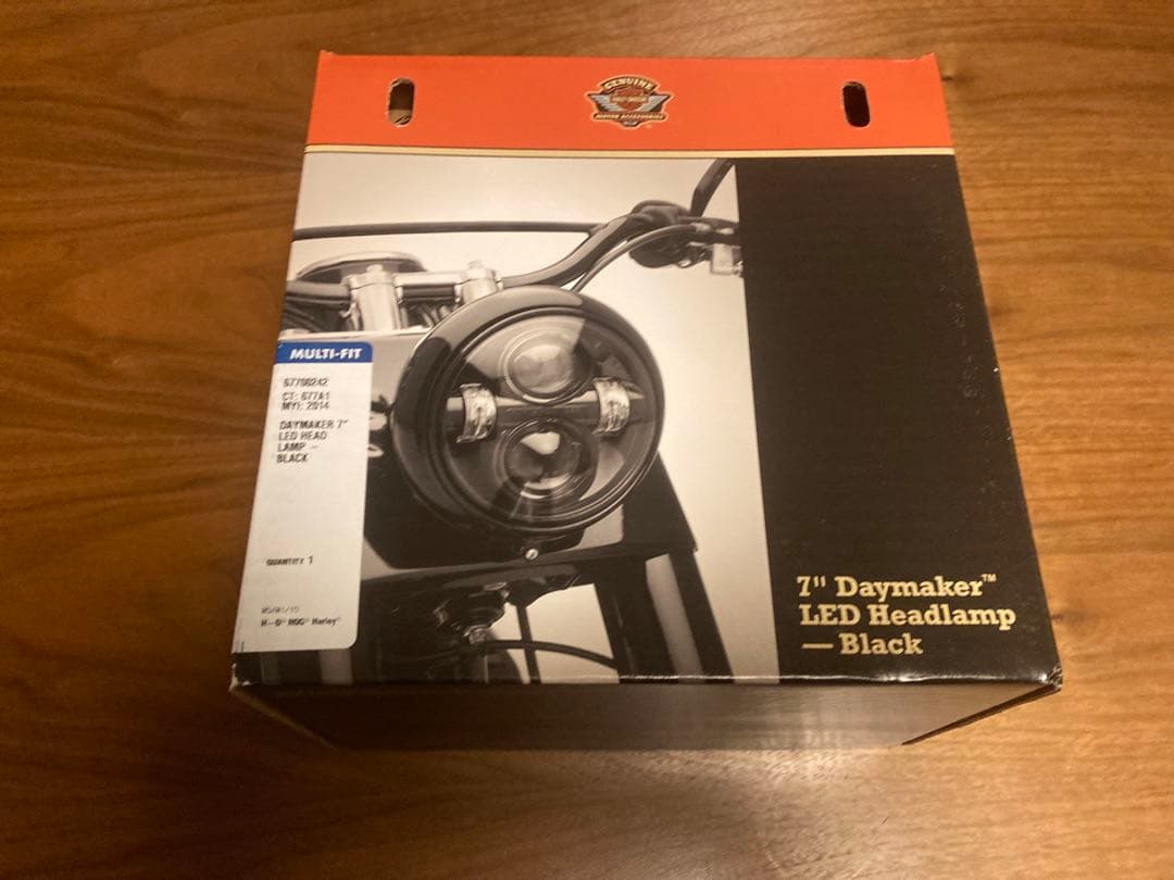 新品未使用純正 LEDヘッドランプ 7インチ ブラック