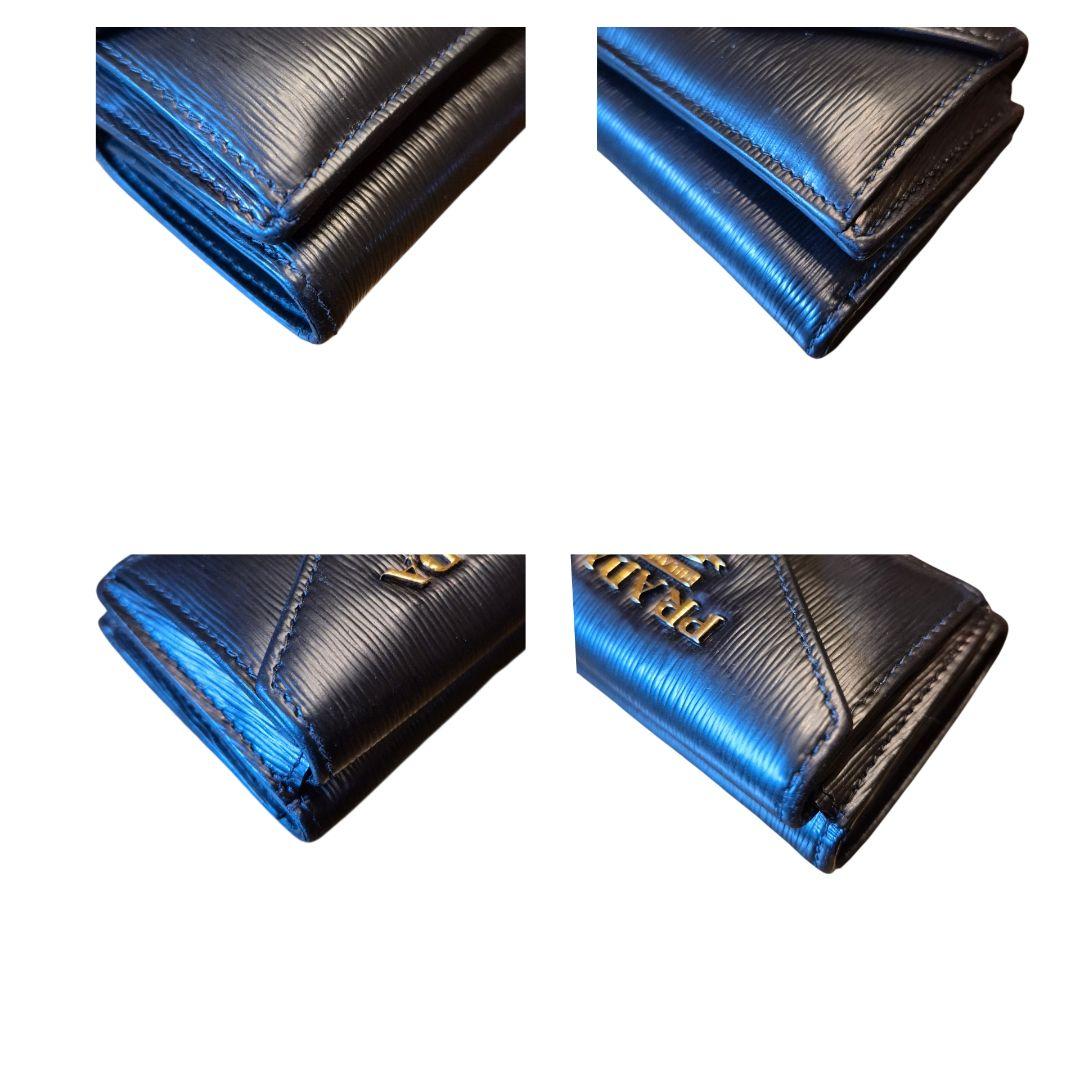 ＰＲＡＤＡ　プラダ　サフィアーノ　三つ折り財布　x