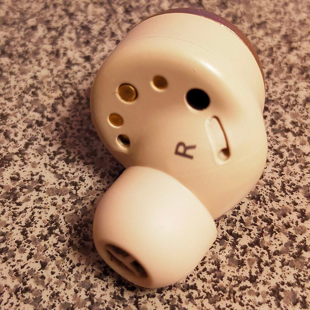 テクニクス AZ-100 シャンパンゴールド イヤホン 右耳のみ イヤーピース付