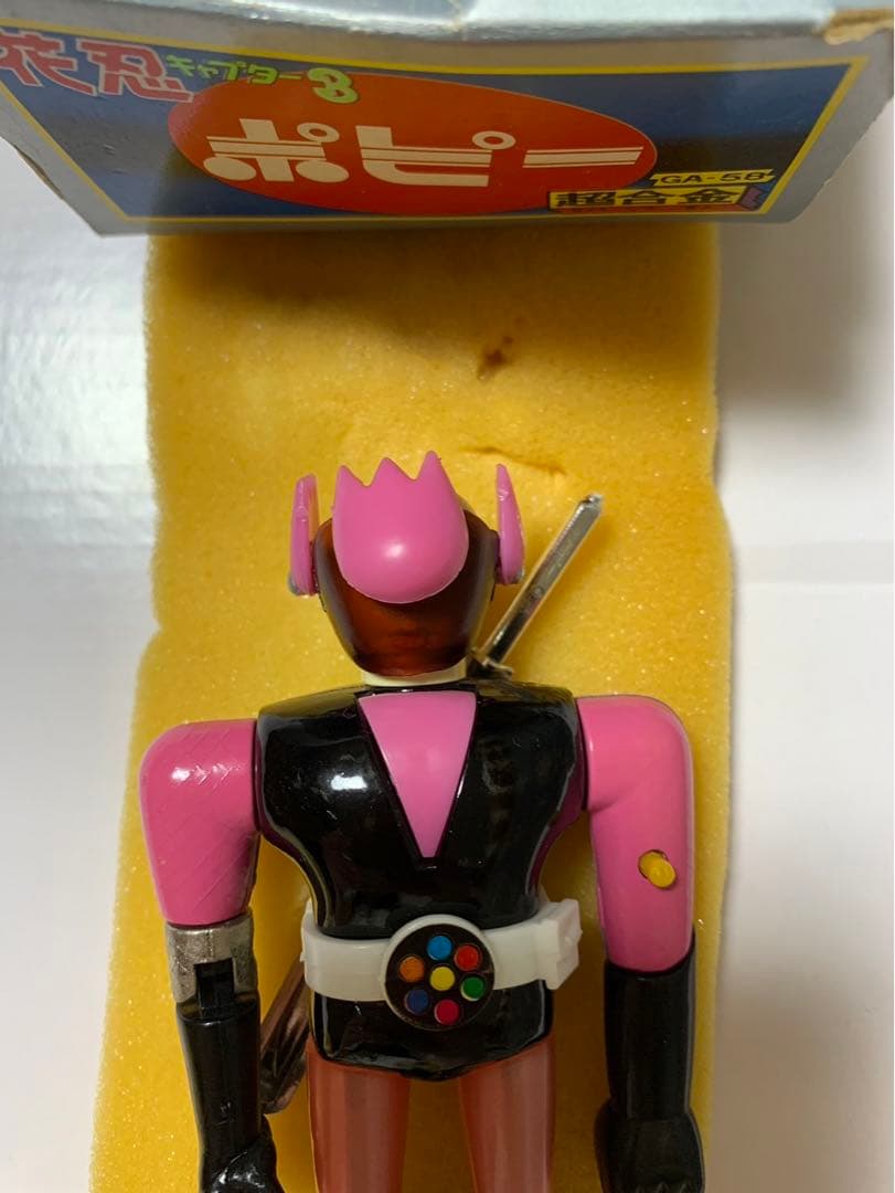 ⚠️デッド　忍者キャプター　花忍　キャプター3 超合金 GA-58 当時物