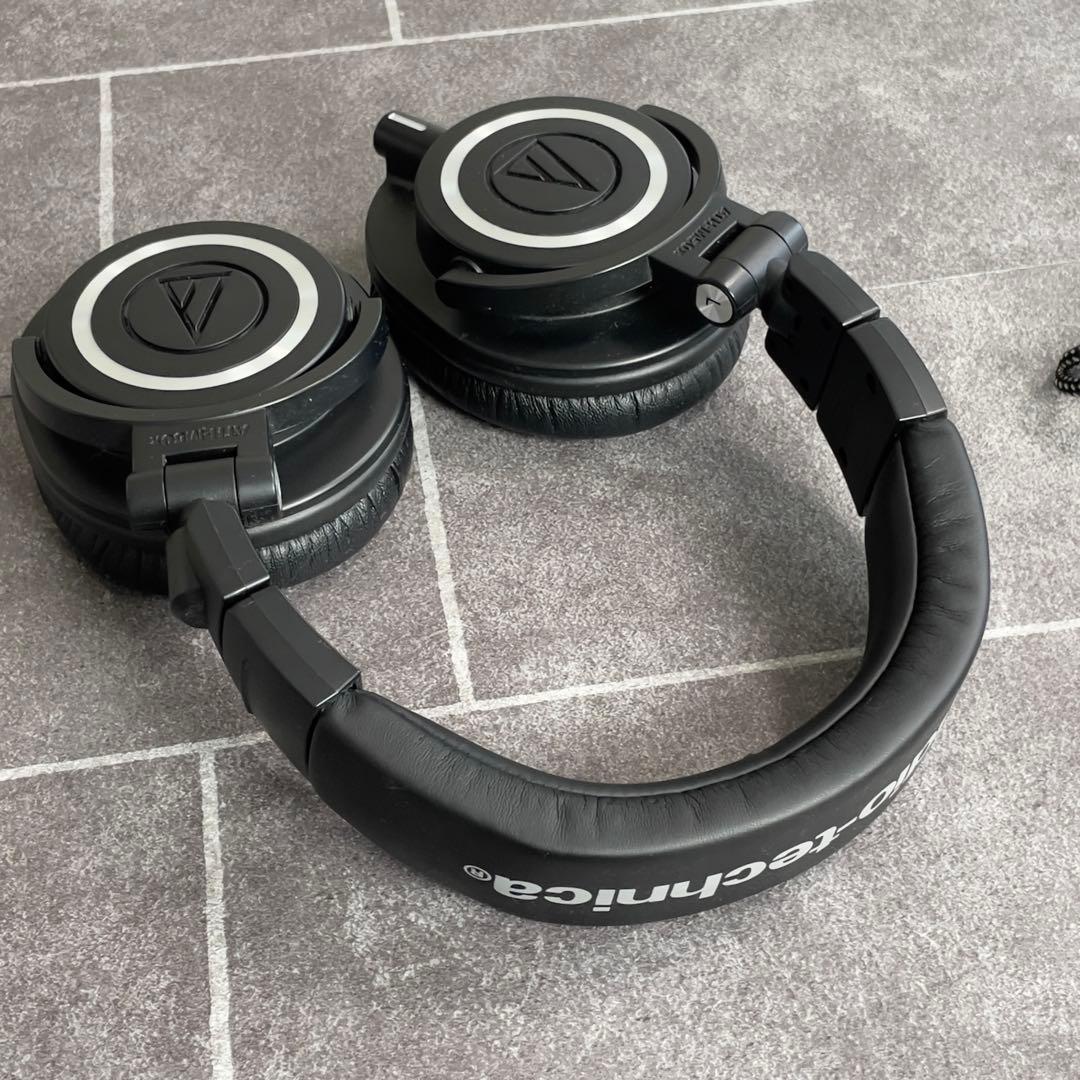 オーディオテクニカ ATH-M50xプロフェッショナルモニターヘッドホン 有線