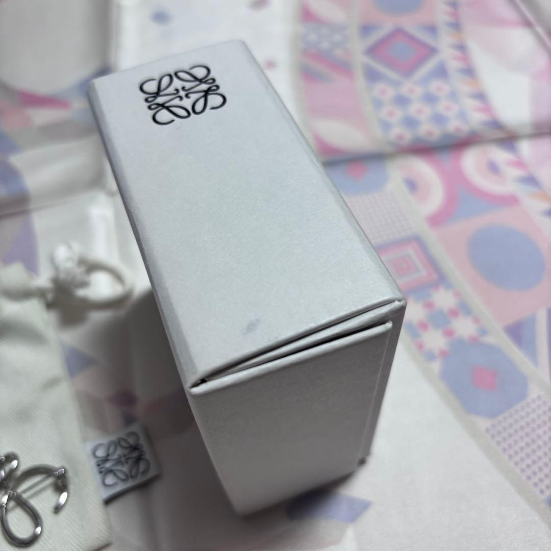 本日限定値下げ★LOEWE ロエベ アナグラム ブローチ シルバー