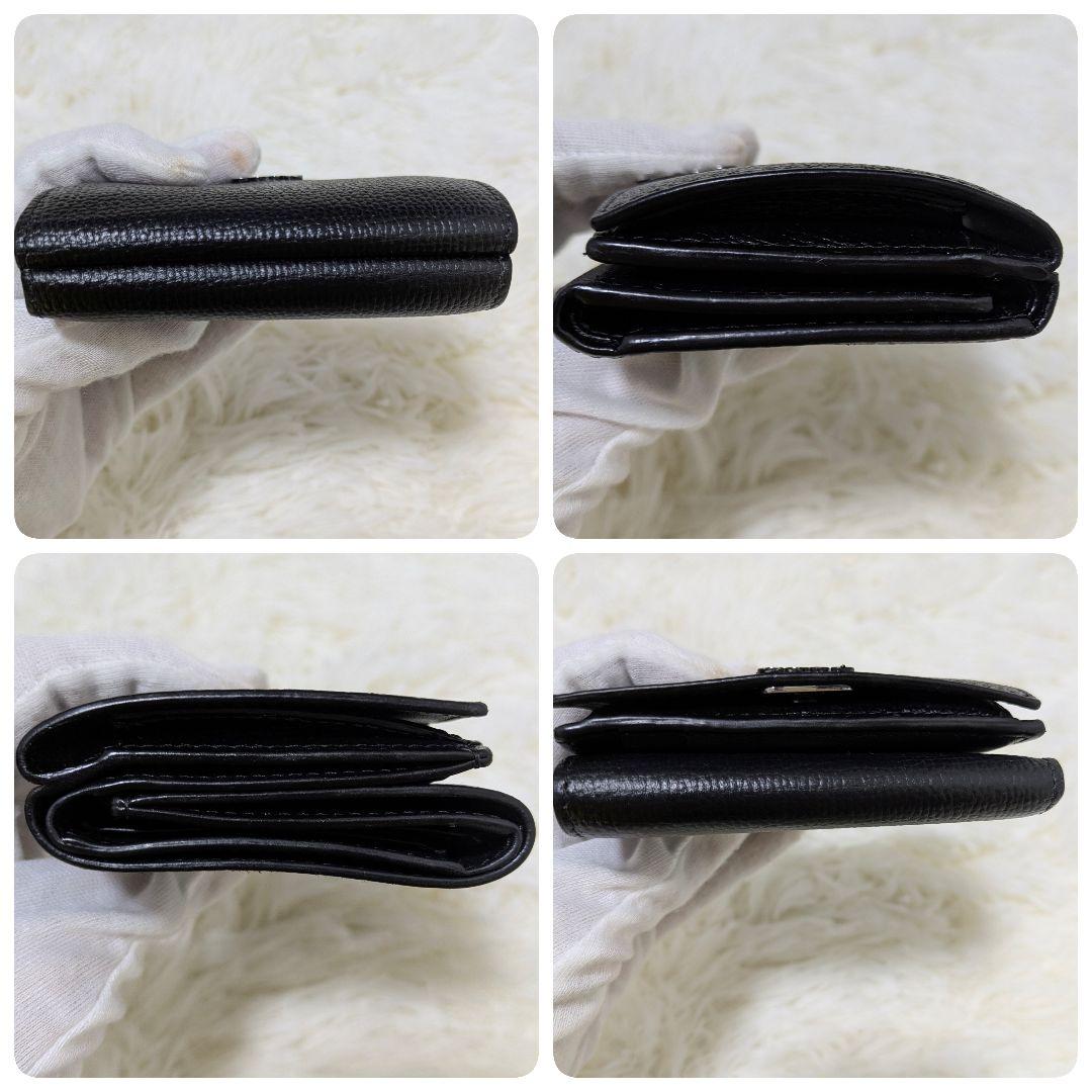 サー✨LOEWE ロエベ　アナグラム　トライフォールドウォレット　Ｗホック