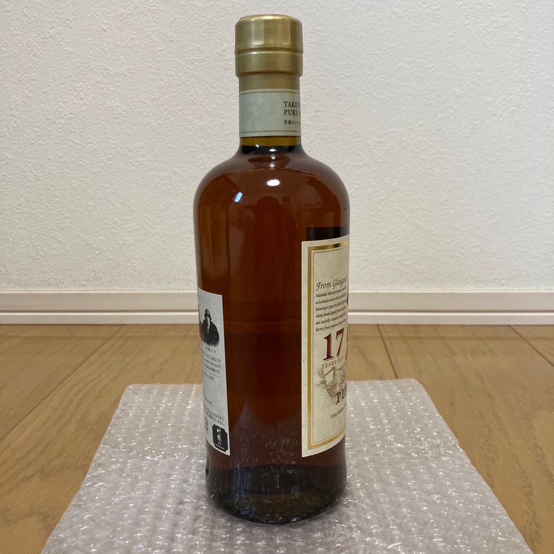【新品未開封】ニッカウヰスキー 竹鶴 17年 ピュアモルト 700ml 箱あり