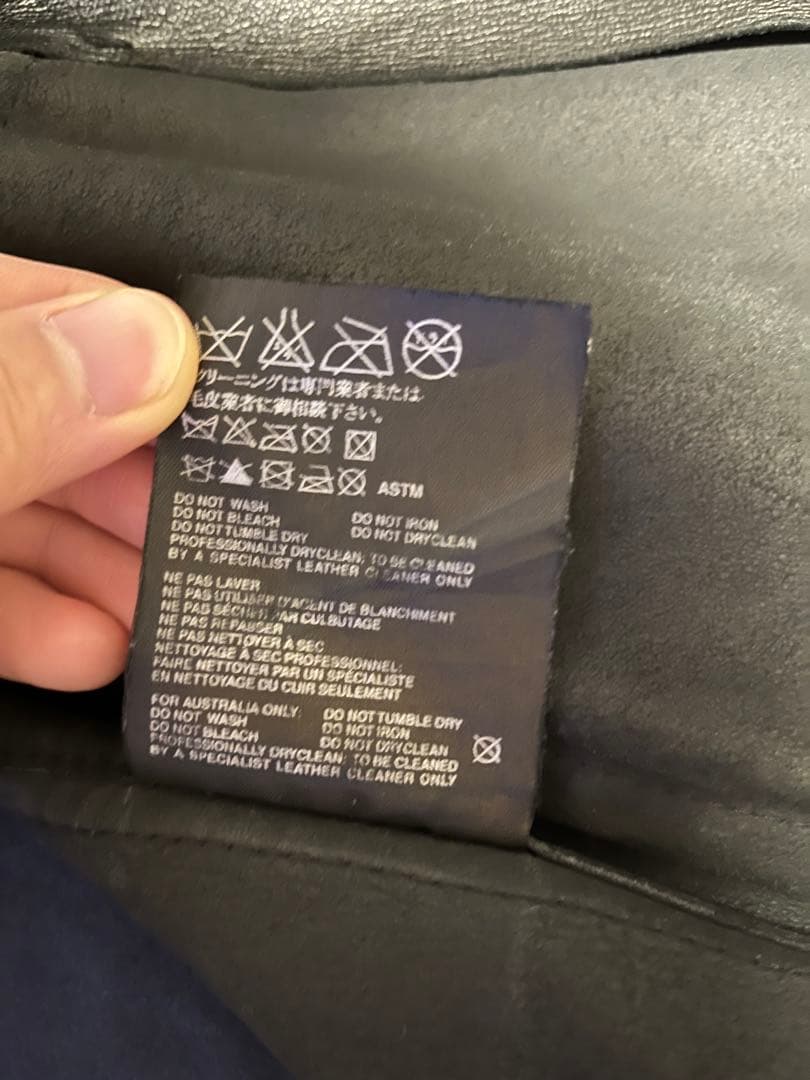 PRADA 2000ss レザージャケット 46