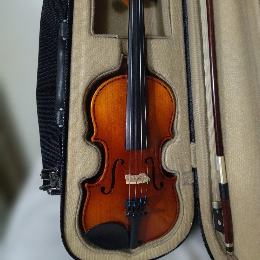 ♥新品未使用スズキ1/10♥4才前後の子供用品番230♥弓ケ―ス松脂付♥値引不可