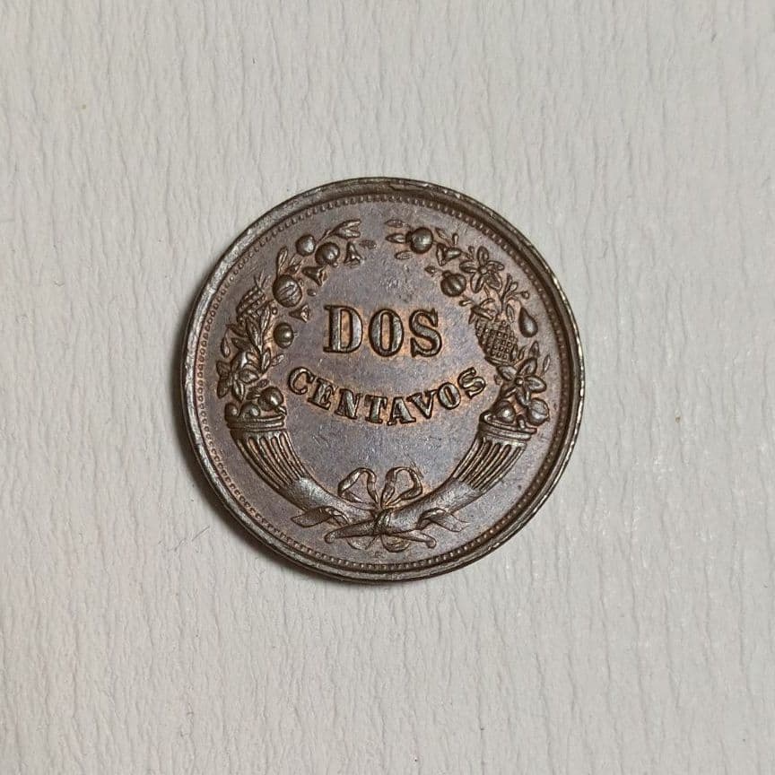 ペルー　2CENTAVOS　2センタボ　2ケンタボ　1937年
