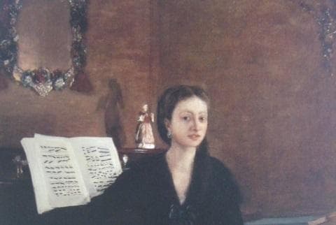 ピエール＝オーギュスト・ルノワール、【ピアノの前のカミュ婦人】