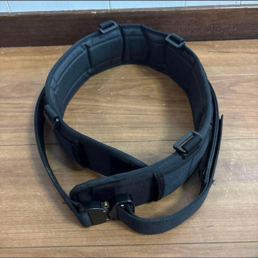 米軍　ELITE ガンファイターベルト　MEDIUM ブラックUSA製　送料無料