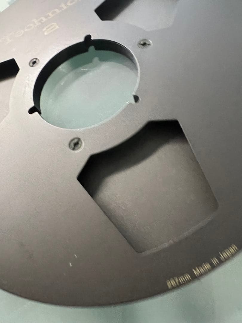 Technics オープンリール用メタルリール 10.5インチ 2巻267mm