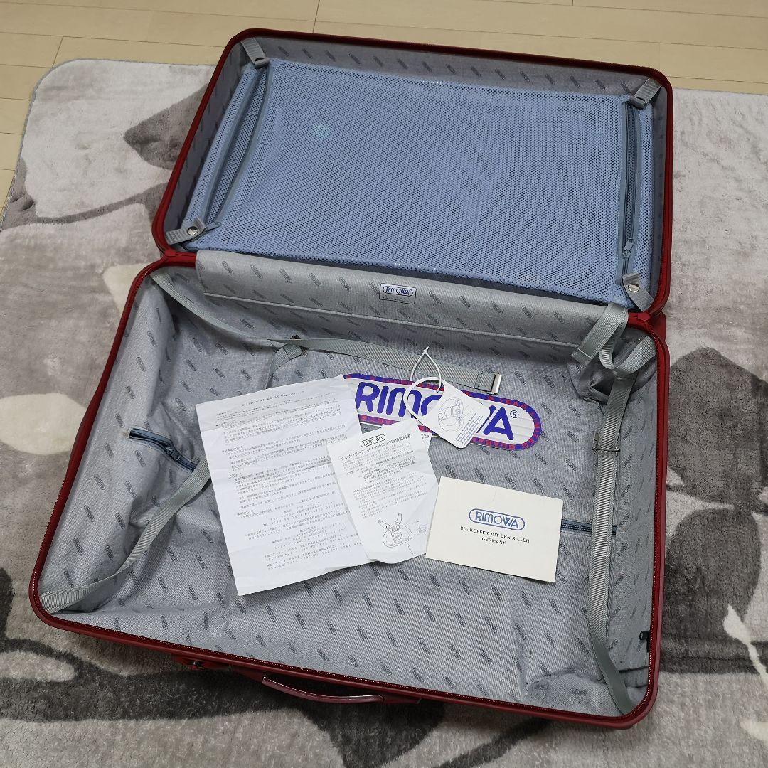 リモワ　サルサ　SALSA　キャリーケース　レッド　赤　2輪　スーツケース　中型