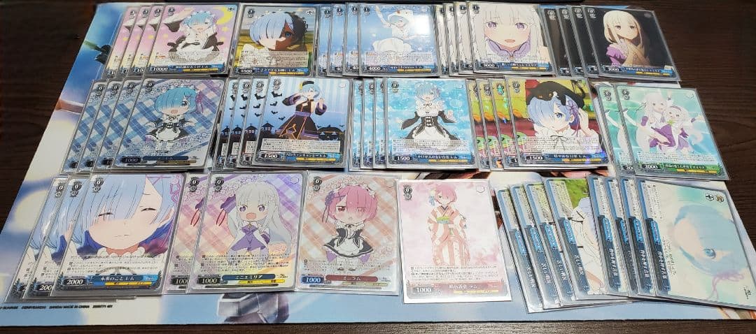 ヴァイスシュヴァルツ リゼロ　8門デッキ+扉デッキパーツ