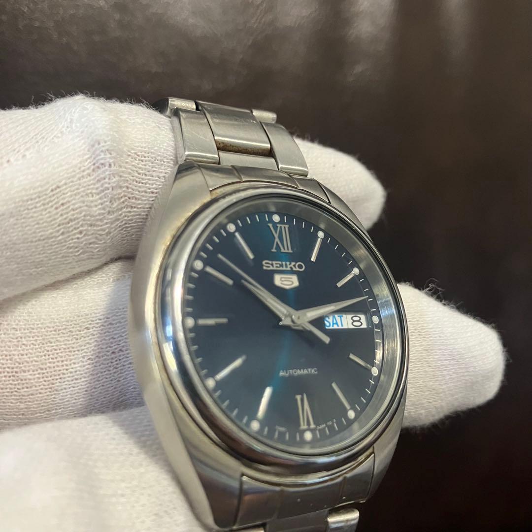 Seiko5 セイコーファイブ　グリーンブルー　7S26-0430 自動巻
