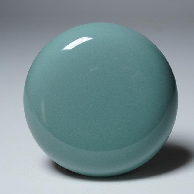 諏訪蘇山　青磁丸香合　共箱　茶道具　炉用