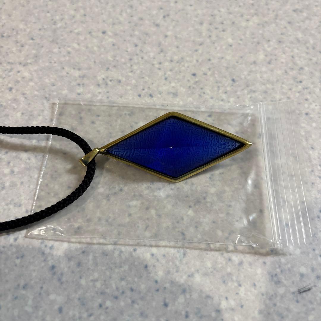 ふしぎの海のナディア　ブルーウォーター　ネックレス　オーダーメイド品　ガラス作品