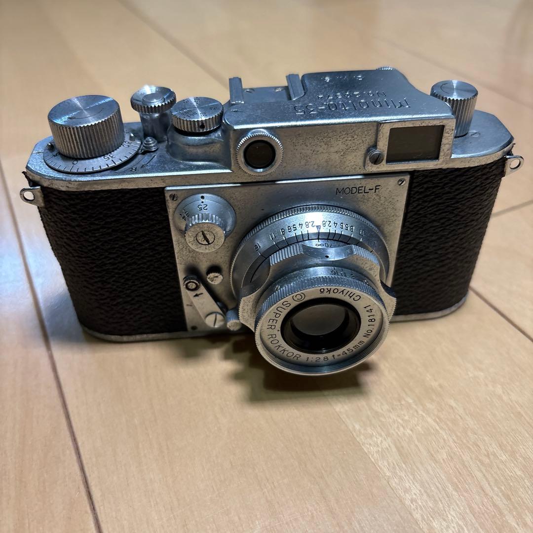 Minolta-35 MODEL-F カメラ
